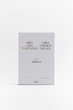 ZARA RED TEMPTATION EAU DE PARFUM 80 ML (2.71 FL. OZ.) + ZARA GOLDEN DECADE EAU DE PARFUM 80 ML