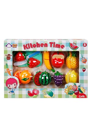 Tahtalı 18 Parça Sebze ve Meyve Kesme Oyun Seti ile Mutfak Oyunları Eğlenceli Hale Geliyor!