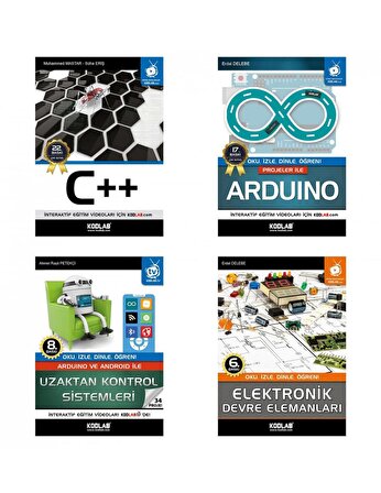 Arduino Eğitim Seti (4 Kitap Takım)