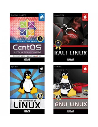 Linux Eğitim Seti (4 Kitap Takım)