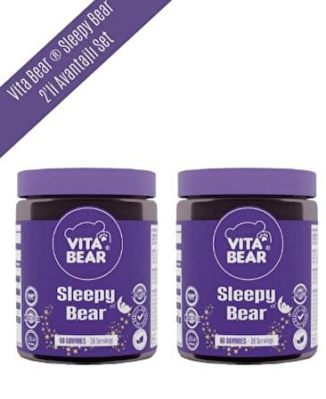 VITA BEAR SLEEPY VITAMIN 60 ADET X2