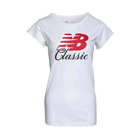 New Balance WPS001-WT Classic Kadın Tişört