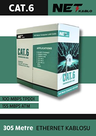 305 Metre Cat6 Ethernet Kablosu