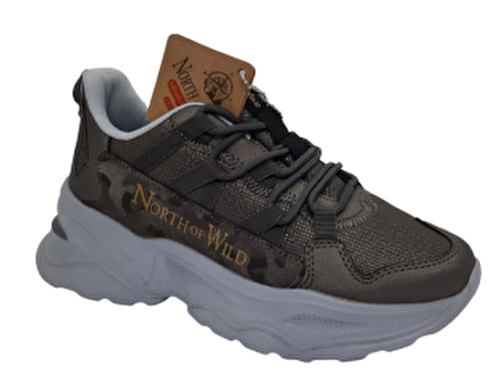 North Of Wild 21KZ BAGAN Bronz Numara 40 Memory Foam İç Taban BRONZ Sneakers Bayan Günlük Spor Ayakkabı