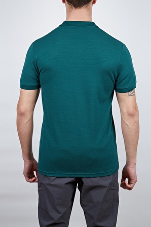 Alpinist Roc Erkek Polo T-Shirt Hunter