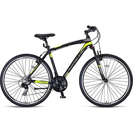 Ümit Bisiklet 2863 Magnetic 28 Jant 21 Vites Şehir Bisikleti Lime - Siyah