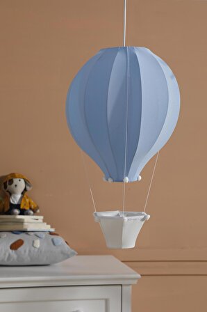 Mavi Balon Çocuk Odası Tavan Lambası