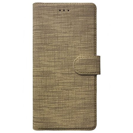 Apsuwa Samsung Galaxy Note 4 Kılıf Cüzdan Kapaklı Kartlıklı Kumaş