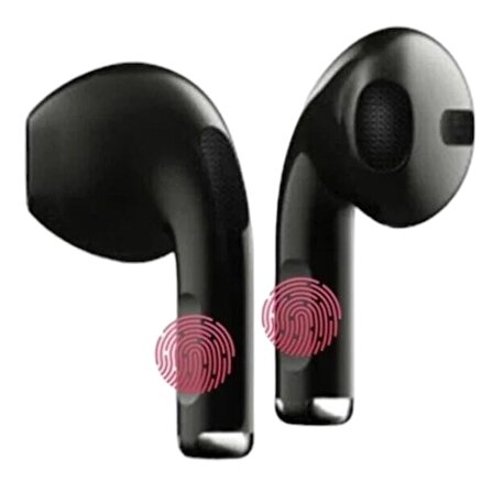 Pro 5 Airpods Bluetooth 5.0 Kablosuz Kulak İçi Kulaklık Ios ve Android Uyumlu HD Ses Kalitesi - Siyah