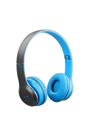 P47 MAVİ Bluetooth 5.0 Kablosuz Kulaklık