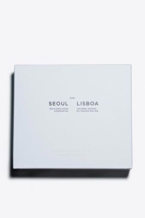 ZARA SEOUL 532-8 SINSA DONG + LISBOA COLOMBO AVENIDA DO COLEGIO  2x100 ml  İNDİRİMSEHRİ