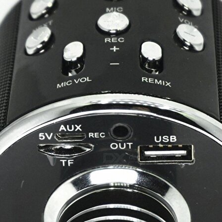 SubZero TV50 Mikrofonlu Hoparlörlü Bluetooth /TF Kart/USB Destekli Karaoke