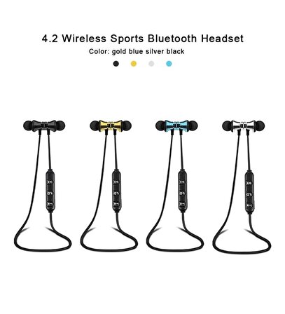 İThink BK-700 Bluetooth 5.0 Sports Kulaklık Siyah