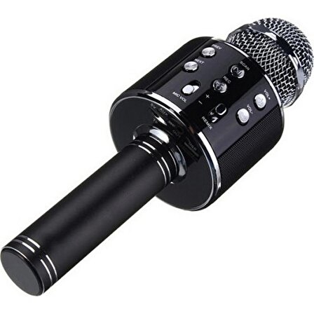 TT_WS-858 Mikrofonlu Hoparlörlü Bluetooth /TF Kart/USB Destekli Karaoke