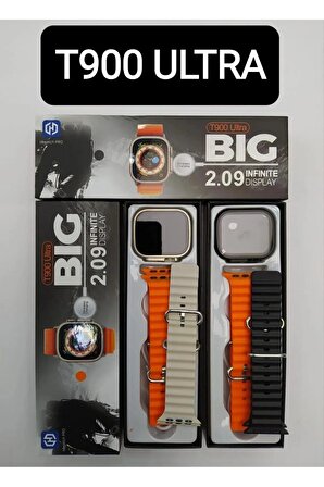 TT BIG T900 Ultra 2.09 inc Alüminyum Kasa Akıllı Saat