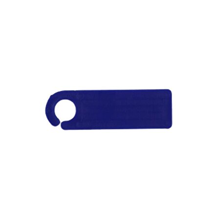 Plastik Etiketlik Markalama 103x32mm 10'lu Mavi