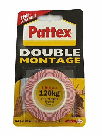 Pattex Double Montage Çift Taraflı Bant 120 Kg