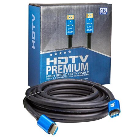 HDMI KABLO GOLD 2.0V 2K 4K HDTV 10MT SE-10M4K