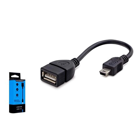 OTG V3 5PIN TO USB 10CM HADRON HN-4591K