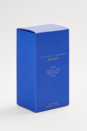 ZARA VIBRANT LEATHER BOGOSS EDP 100ML (3.4 FL. OZ). ERKEK PARFÜM