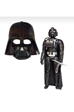 SATRANÇ + Star Wars Darth Vader Sesli, Işıklı Figür, Maske  Kılıç  SET