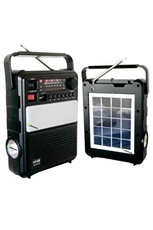 Yeni Nesil Güneş Enerjili Radyolu Kamp Işığı Solar Kamp Lambası Bluetooth Hoparlör Usb Sd Girişli