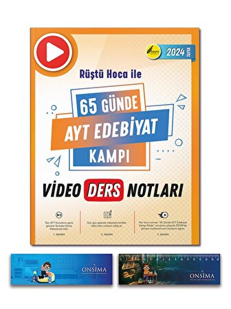 Rüştü Hoca ile 65 Günde AYT Edebiyat Kampı Video Ders Notları