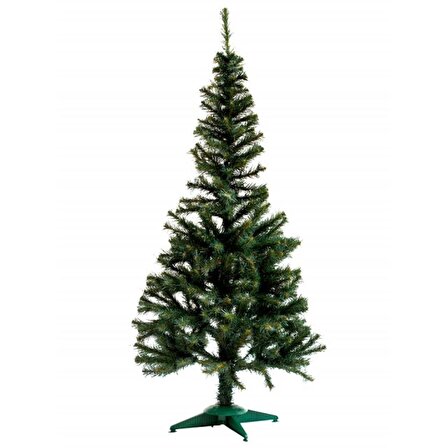 180cm Yılbaşı Çam Ağacı Tepe Yıldızı LED Işık 29cm RGB Renk, Gür Dallı Yeşil Noel Ağacı ve Tepeliği