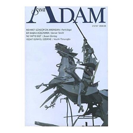 Adam Sanat 223 Ağustos 2004