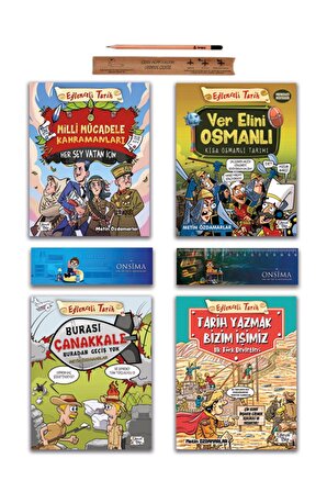 Eğlenceli Bilgi Milli Mücadele Kahramanları - Ver Eli Osmanlı - Tarih Yazmak Bizim İşimiz Set 4 Kita
