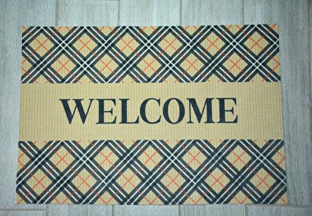 Welcome Geometrik Kapı Paspası