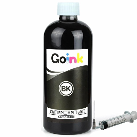 Goink 103 Siyah Mürekkep Epson L3210 Uyumlu 500 ml (Muadil)