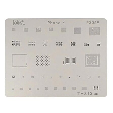 iPhone X Cpu Nand Flash Bga Entegre Kalıbı P3069