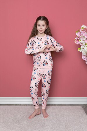 Miki Baskılı Pijama Takım