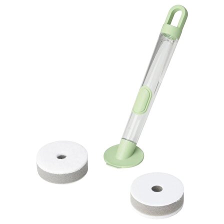 IKEA Vıdeveckmal Deterjan Hazneli Bulaşık Süngeri - Açık Yeşil - 2 Süngerli