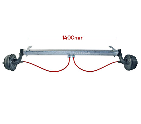 Al-Ko  B700-5 750Kg 1400mm Torsiyonlu Frenli Aks Dingil