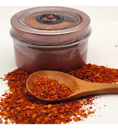 Zehir Acı Pul Biber 60 gr Özel Mıknatıslı Baharat Kutusunda