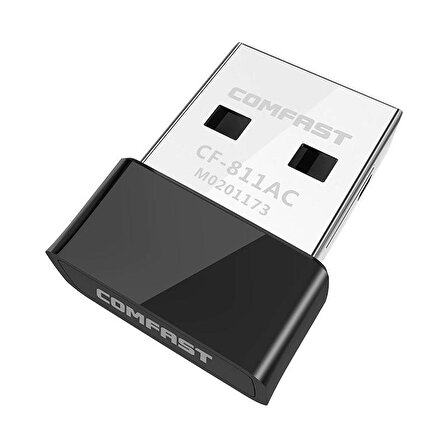Schulzz Comfast 650 Mbps USB Mini Wifi Adaptörü RTL811 5GHz Kablosuz Alıcı