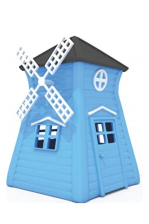 OSER DIŞ TİCARET Mavi Yel Değirmeni Oyun Evi Anaokulu Plastik Oyun Evi Çocuk Oyun Evi Modelleri Oyun Evi