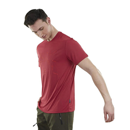 Alpinist Baseline Ultra Dry Erkek T-Shirt Kırmızı M (600612)