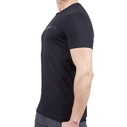 600604 Alpinist Vassi Erkek T-Shirt Siyah XL