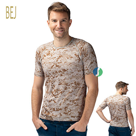Micro Tshirt 18-025 Beige/Bej L
