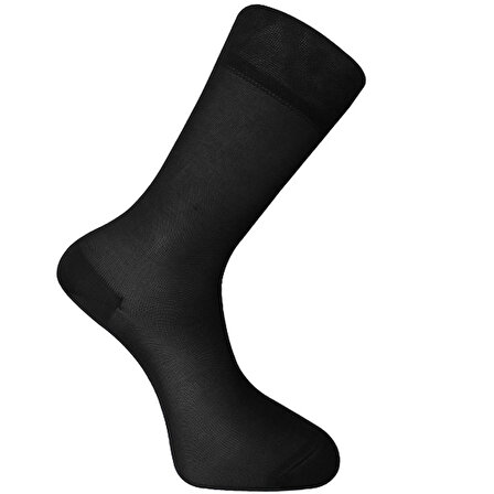 50101 Diamond Merserize Erkek Çorabı Siyah 41-44