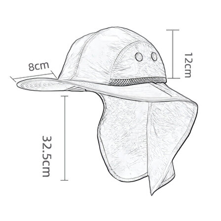 Savage UV Korumalı Şapka Haki