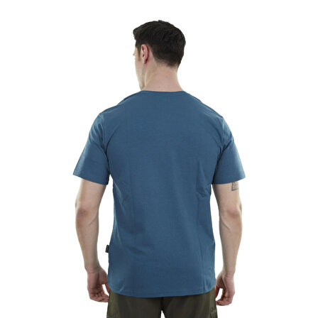 Alpinist Vortex Erkek T-Shirt İndigo S (600615)