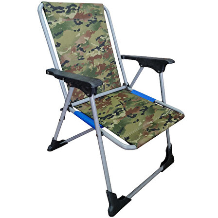 Royal Katlanabilir Kamp Sandalyesi Kamuflaj (3315)