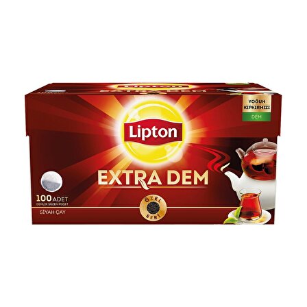 Lipton Extra Dem Demlik Poşet Çay 100'lü