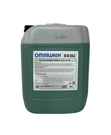 Omniwash Bulaşık Makinesi Sıvısı 2x20 lt 