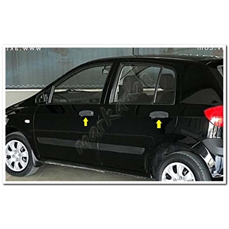 WOC Chrome Hyundai Getz Krom Kapı Kolu 2002-2011 4 Kapı Paslanmaz Çelik