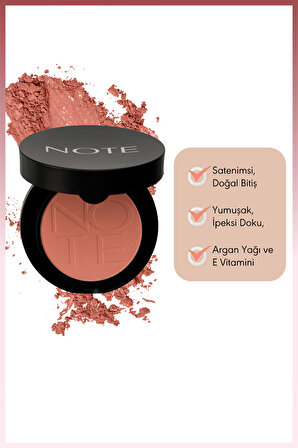 Note Luminous Silk Compact Allık 02 Pink in Summer